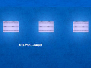 Sims 3 — MB-PoolLampA by matomibotaki — MB-PoolLampA, have you filled of the boreing pool-lights too, so here is a new
