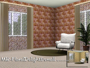 Sims 3 — MB-FloralDelight5small by matomibotaki — Abstract floral pattern with 4 channels, to find under - Abstract -, by