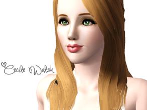 Sims 3 — Cecile Walsh by Nisuki — A woman who adores to go on journeys far away from home. Her Parents didn't agree with