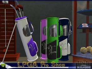 Sims 3 — LPGA Pro Shop - Clubs and Bags by BuffSumm — In the tradition and sport of Woman's Golfing part of the LPGA