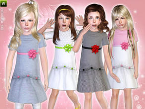 Sims 3 — The Little Rose - Child by lillka — Summer dress for your girls for everyday or for special occasions.