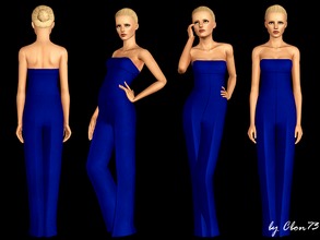 Sims 3 — Minimal Jumpsuit by Cbon73 — Female Adult and Young Adult. Everyday and Formal Wear. Mesh by me. Comes in three