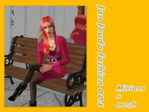 Sims 2 — Autumn outfit by L-75_sims — Beautiful black outfit for your sims