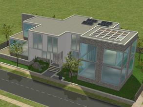 Sims 2 — Modern View by Flaschengeist3 — Modern townhouse. Thanks for download this file. enjoy the day Flaschengeist.