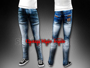 Sims 3 — Realistic Casual Male Jeans by saliwa — Trendy Design by Saliwa
