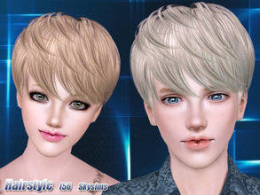 Sims 3 — Skysims-Hair-156 by Skysims — Male Female hairstyle for toddlers, children, teen (young) adults and elders.