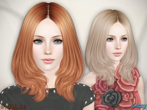 Sims 3 — Faye Hairstyle - Set by Cazy — Hairstyle set for Female, all ages All LODs Included