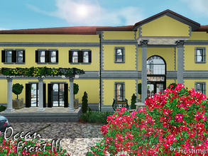 Sims 3 — Ocean Front III by Trustime — Mediterranean villa fully furnished for your sims... Ground Floor: - two storey