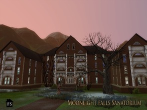 Sims 3 — Moonlight Falls Sanatoruim by fantasticSims — In the foothills of Moonlight Falls, sits the abandoned