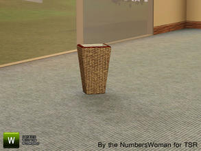 Sims 3 — LPGA Country Club Locker Room Trash Can by TheNumbersWoman — In the traditon and sport of Women's Golfing part
