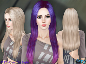 Sims 3 — Over The Light - Hairstyle Set by Cazy — Hairstyle for Female, all ages All LODs included for lower quality