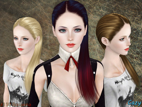 Sims 3 — Rosanna Hairstyle - Set by Cazy — Hairstyle for Female, all ages All LODs included