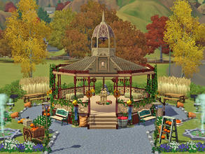Sims 3 — Harvest Gazebo by Wimmie — 