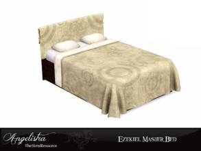 Sims 3 — Ezekiel Master Bed by Angelistra — Been looking for a new kind of bed? Look no further!