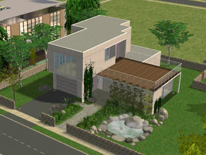 Sims 2 — The Modern Grey by Flaschengeist3 — Modern Grey House. Thanks for download this file! enjoy the day