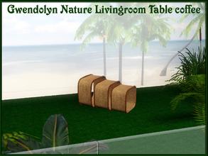Sims 3 — Gwendolyn_Nature Livingroom_Table coffee by Gvendolin2 — This set of furniture for the living room in ecological