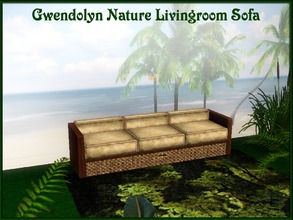 Sims 3 — Gwendolyn_Nature Livingroom_Sofa by Gvendolin2 — This set of furniture for the living room in ecological