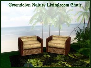 Sims 3 — Gwendolyn_Nature Livingroom_Chair by Gvendolin2 — This set of furniture for the living room in ecological