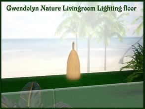 Sims 3 — Gwendolyn_Nature Livingroom_Lighting floor by Gvendolin2 — This set of furniture for the living room in
