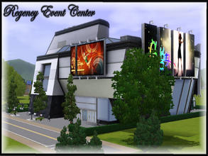 Sims 3 — Regency Event Center by JCIssette — Victoria's city music center is where the stars come out to shine! Come see