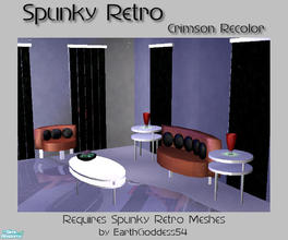 Sims 2 — Spunky Retro Recolor #2 by EarthGoddess54 — Another Spunky Retro recolor set for your gaming pleasure. You will