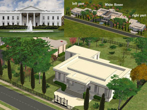 Sims 2 — Right Part of white House by Flaschengeist3 — The right Part of white House. Download the other parts :) Thanks
