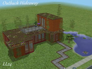Sims 2 — Outback Hideaway by luckylibran242 — Inspired by nature and the wonderful land of Aus. For the sim that loves
