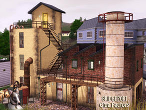 Sims 3 — Bridgeport Glue Factory by Cyclonesue — The old Bridgeport Glue Factory is being auctioned off at $44,000.