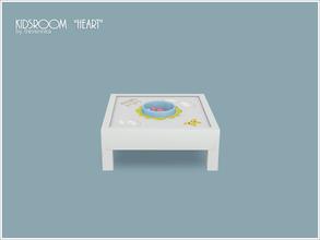 Sims 3 — Heart Kidsroom Toy blocks by Severinka_ — Small table for a game of cubes for children and babies from a set of