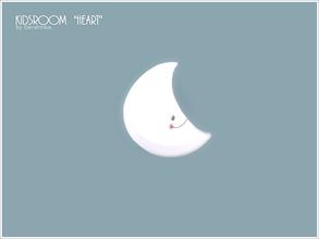 Sims 3 — Heart Kidsroom Lighting night wall by Severinka_ — Night wall lamp in the form of a crescent from a set of