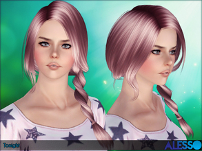 Sims 3 — Anto - Tonight (Hair) by Anto — Child to Elder | All LODs | Morphs | Smooth bone assignment