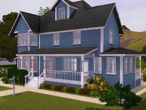 Sims 3 — Sookie's House (Gilmore Girls - unfurnished) by dorienski — This is Sookie's house from the TV-series Gilmore