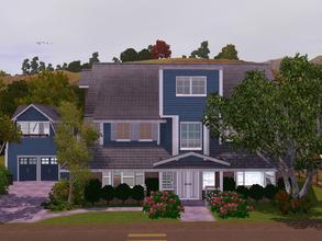 Sims 3 — Desperate Housewives - the Van De Kamp house (unfurnished) by dorienski — This is Bree Hodge Van De Kamp's house