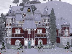 Sims 3 — Santas Victorian by cm_11778 — A beautiful Victorian that Mr and Mrs Claus have tastefully decorated for the