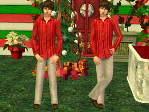 Sims 2 — Xmas Set 2011/13 - Casual by zaligelover2 — Holiday casual outfit for AM.