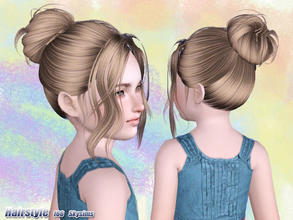 Sims 3 — Skysims Hair Child 166 by Skysims — Female hairstyle for children.