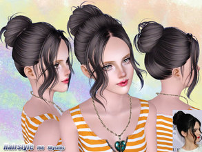 Sims 3 — Skysims-Hair-166 by Skysims — Female hairstyle for toddlers, children, teen (young) adults and elders.