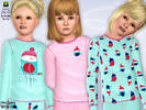 Robin Pyjama Tops - Click to view and download separately!