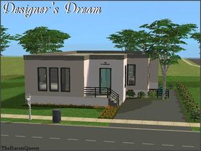 Sims 2 — Designer\'s Dream by TheBaconQueen — This fashionably decorated home is perfect for any upcoming designer!