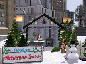 Sims 3 — Frosty's Christmas Trees by Wimmie — 