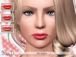 Sims 3 — Jelly Lipgloss by MissDaydreams — Jelly Lipgloss will give your Sims very shiny and colorful lips. Hope you like