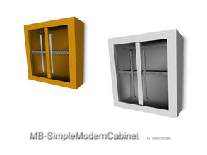Sims 3 — MB-SimpleModernCabinet by matomibotaki — MB-SimpleModernCabinet, 1x1 large, slanted cabinet with glass-doors and
