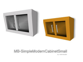 Sims 3 — MB-SimpleModernCabinetSmall by matomibotaki — MB-SimpleModernCabinetSmall, new up-and down moveable, sloped