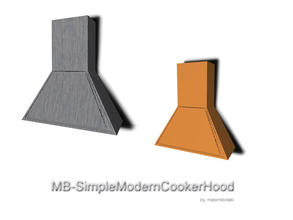 Sims 3 — MB-SimpleModernCookerHood by matomibotaki — MB-SimpleModernCookerHood, new deco cooker hood mesh to match the -