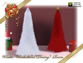 Sims 3 — big christmas tree winter wonderland by jomsims — big christmas tree winter wonder