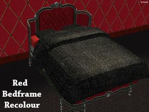 Sims 2 — Odyssey Bed Collection - Bedframe Recolour by staceylynmay2 — This is the recolour bedframe from curiousb, which