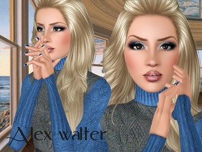 Sims 3 — Alex Walter by MartyP — Alex Walter comes from a rich family, and her parents have high expectation for her, but