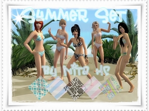 Sims 2 — - Summer set  by Nita_hc — - Set of 5 bikinis by Nita_hc.