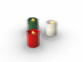 Sims 3 — Glass Candle Jar by sim_man123 — A glass jar with a candle in it. Made by sim_man123 from TSR. TSRAA.