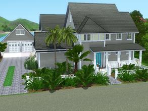 Sims 3 — HGTV Smart Home 2013 (unfurnished) by dorienski — This is a remake of the HGTV's Smart Home 2013. The house has